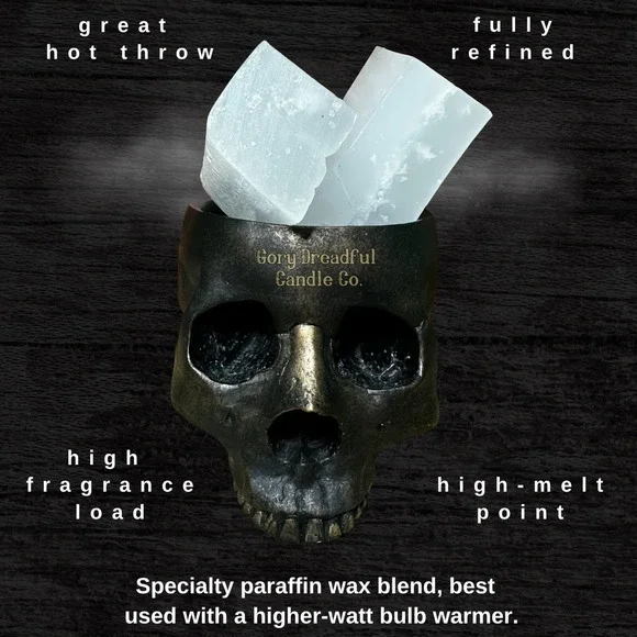 Sea Glass Spell - Wax Melt Brittle Kashmir Woods Helioptrope Black Pepper Scent - Picture 5 of 6